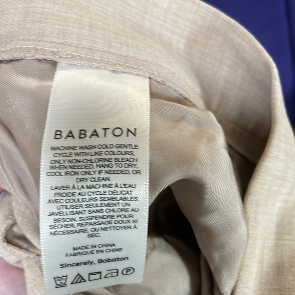 Babaton Slacks Sz 0 - Picture 6 of 7